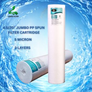 4.5/20 inch Liquid PP Spun Jumbo Filter Cartridge