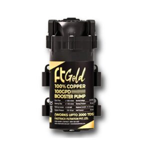 Ft GOLD 100 GPD RO BOOSTER PUMP 100% COPPER